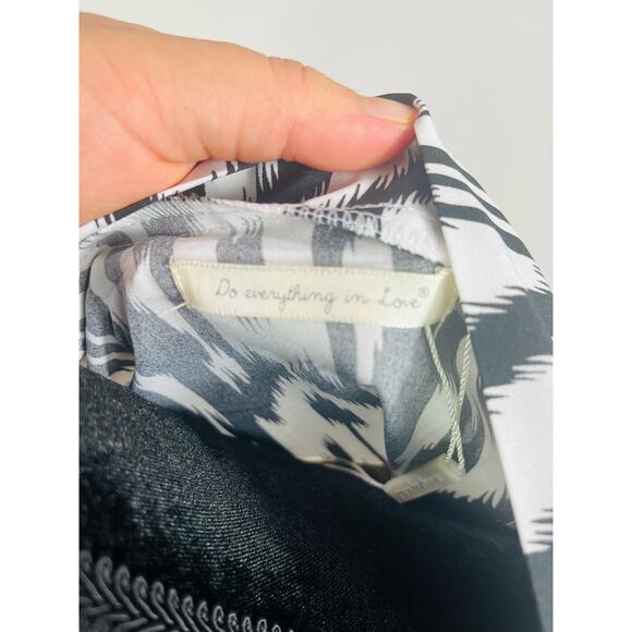 NWT Anthropologie zebra print open front cardigan poncho one size - Picture 7 of 11